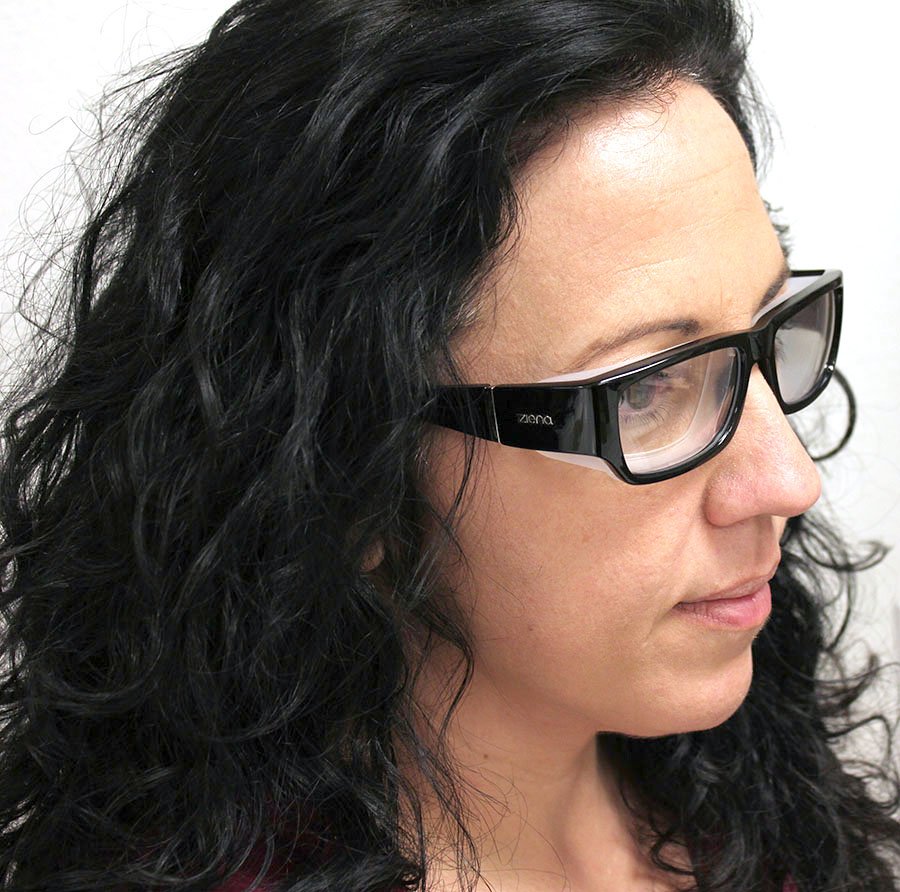 Woman wearing 7Eye by Panoptx Nereus