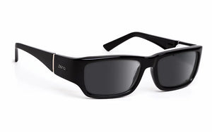 Glossy Black Frame with Polarized Sharpview Gray PC lenses