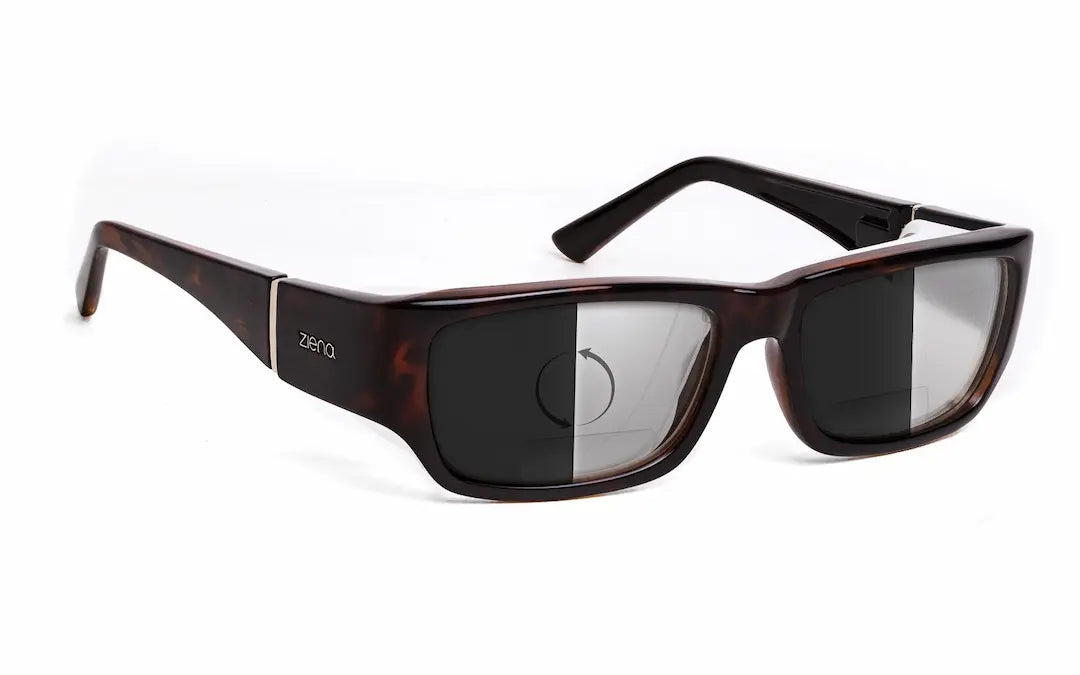 7Eye by Panoptx Nereus Tortoise/Photochromic DarkShift lenses