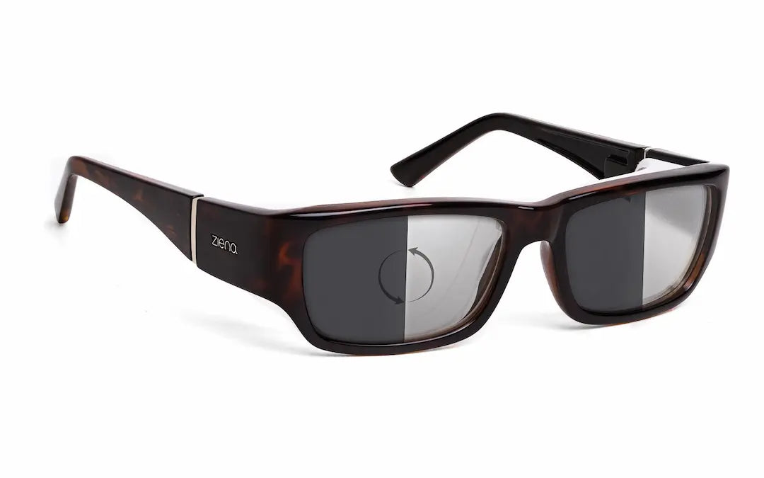 7Eye by Panoptx Nereus Tortoise/Photochromic Eclypse NXT lenses