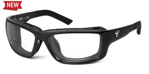 Glossy Black Frame with Sharpview Clear lenses