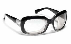 Glossy Black Frame with Sharpview Clear lenses