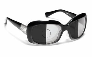 Gloss Black Frame with Photochromic DarkShift lenses