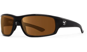 Gloss Black frame with Sharpview Copper lenses