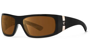 Black C-Note frame with Sharpview Copper PC lenses
