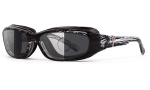 Black Stripe Tortoise  with Photochromic Eclypse Lenses