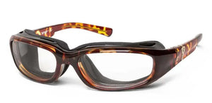 Light Tortoise frame/BlueByrd lenses