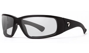 Matte Black frame with Sharpview Clear PC lenses
