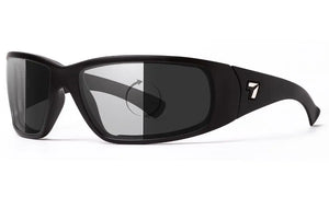 Matte Black frame with Photochromic DarkShift lenses