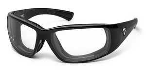 Gloss Black frame/BlueByrd lenses