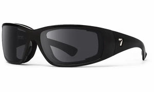 Glossy Black Frame with Polarized Sharpview Copper PC lenses