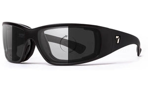 Matte Black Frame with Photochromic DarkShift lenses
