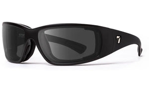 Matte Black  Frame with Polarized Sharpview Gray PC lenses