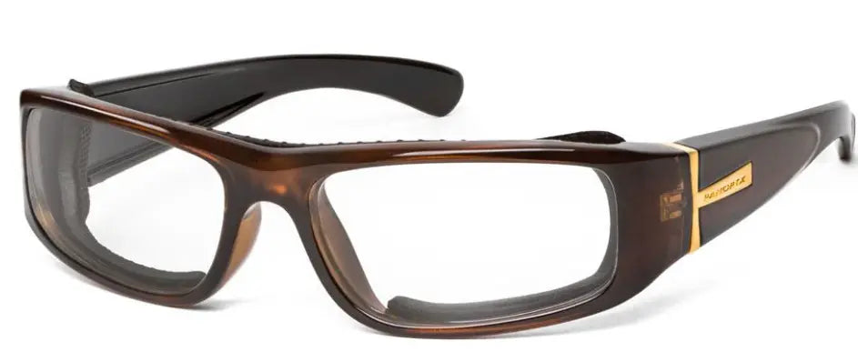 7Eye by Panotpx Typhoon sunglasses in crystal caramel