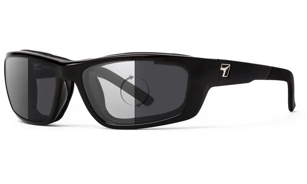 7Eye by Panoptx Ventus Gloss Black/Photochromic Eclypse