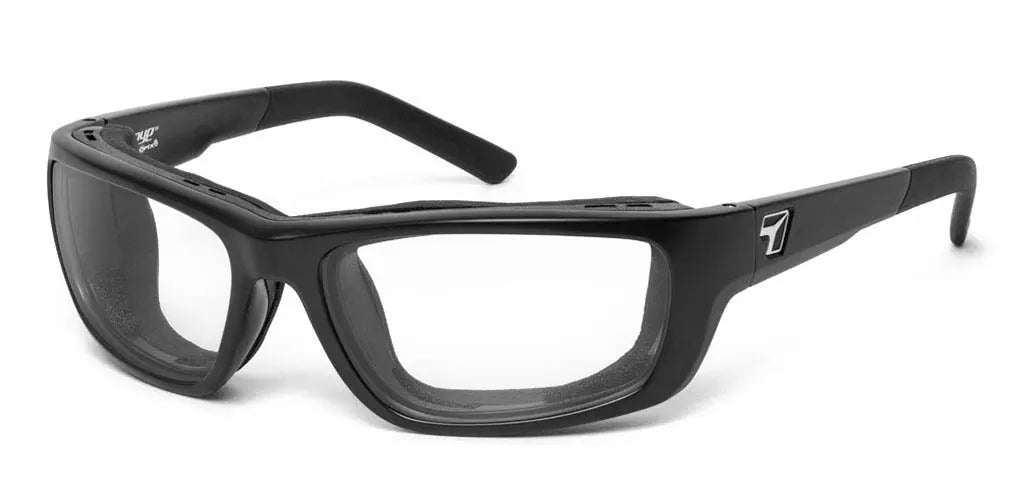 7Eye by Panoptx Ventus Matte Black/BlueByrd Blue Light lenses