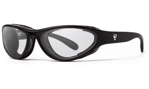 Matte Black Frame with Sharpview Clear PC lenses
