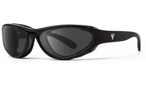 Matte Black  Frame with SharpView Gray PC lenses