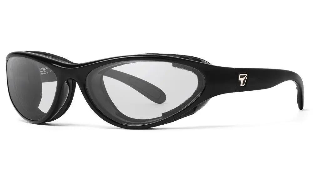 7Eye by Panoptx Viento Glossy Black/Sharpview Clear lenses