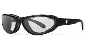 Glossy Black Frame with Sharpview Clear lenses