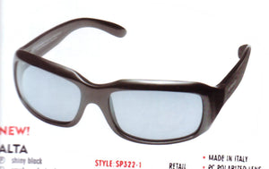 Shiny Black/Gray Polarized