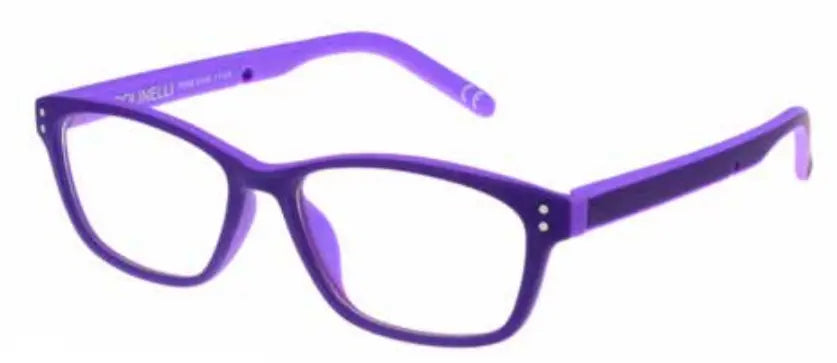 Polinelli P=200 Dark Purple on Purple Blue light glasses