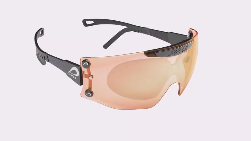 Pilla Pickleball Zeus prescription glasses video of insert 