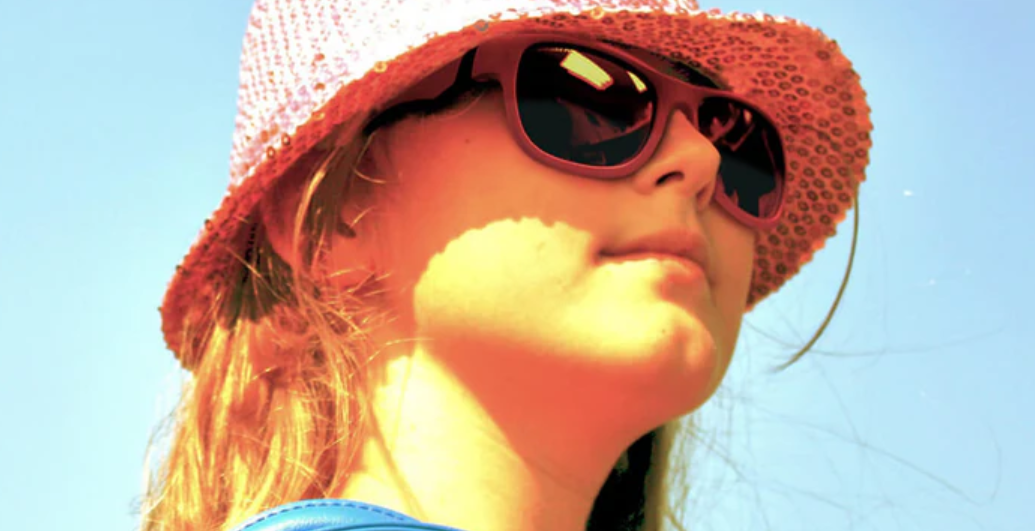 Kid wearing Progear U-1514 sunglasses