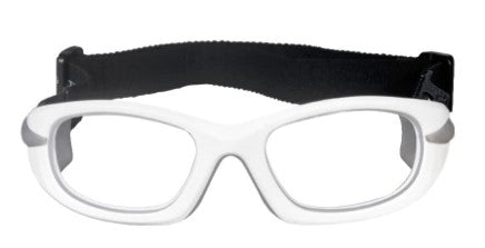 Progear Eyeguard Matte white with strap