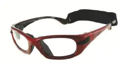 Shiny Metallic Red/Clear/Med (fits ages 11 to 14)