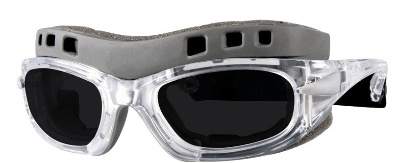 Progear Eyeguard with snow guard attached