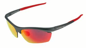 Progear Rush Matte Graphite/Red Mirror