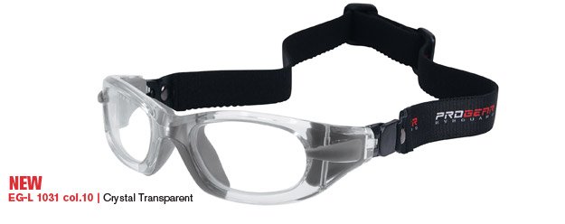 Progear Eyeguard with Strap in Transparent