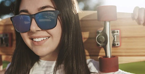 Girl wearing Progear Urban U-1515 sunglasses