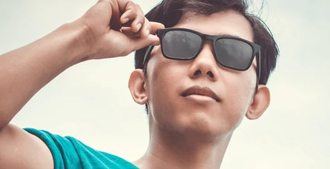 Kid wearing Progear Urban U-1515 sunglasses