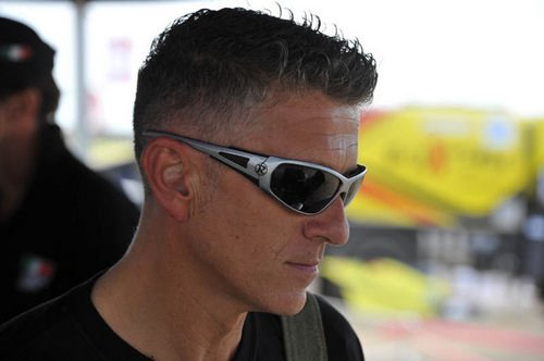 Man wearing Moogrise sunglasses with side shields