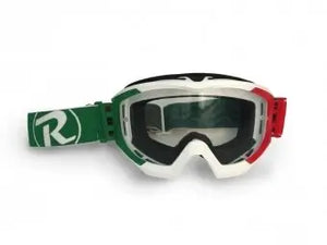 Italian Flag frame/Clear lenses