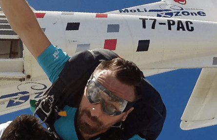 Person wearing Raleri Sports Goggles 