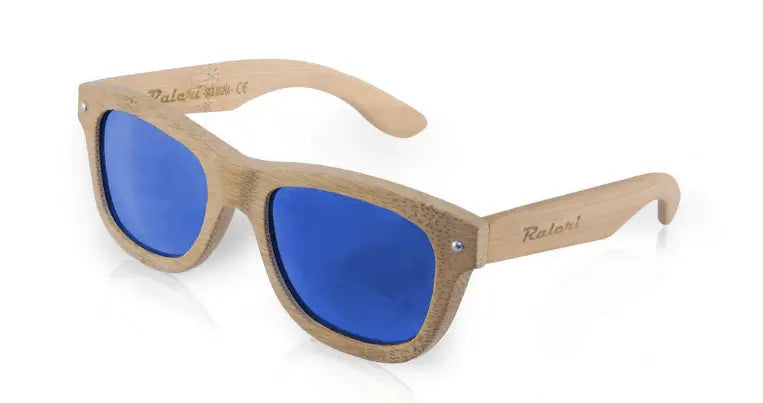 Raleri Stone Surf Bamboo Wood Sunglasses (sale)