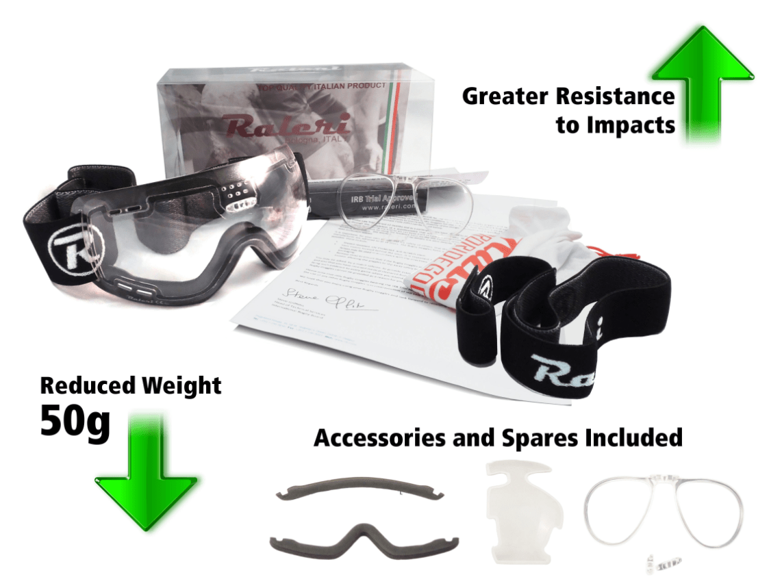 Raleri Rugby 2.0 Goggle What's included