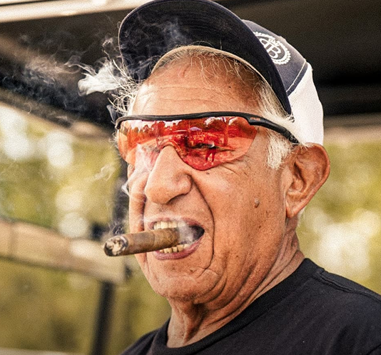 Person wearing Ranger Phantom shooting glasses