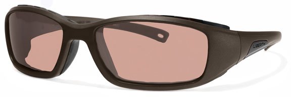 Satin Liberty Sport Rider Burnt Sunglasses
