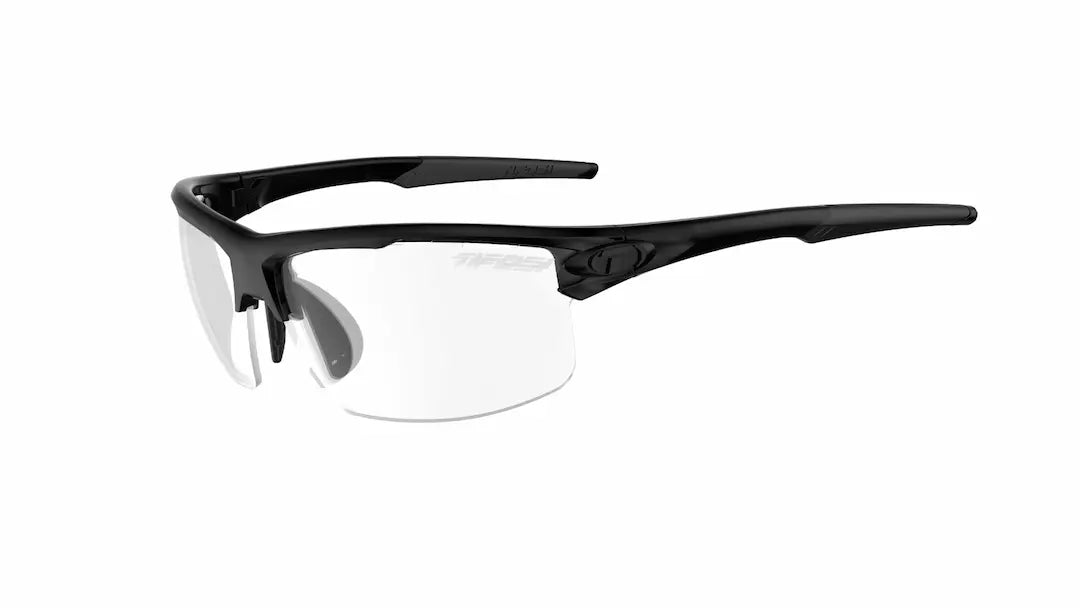 Tifosi Rivet sunglasses in black with clear lenses