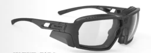 Rudy Project Agent Q Matte Black/ImpactX2 Clear to Black