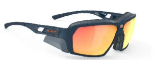 Blue Navy Matte frame/Multilaser Orange lenses