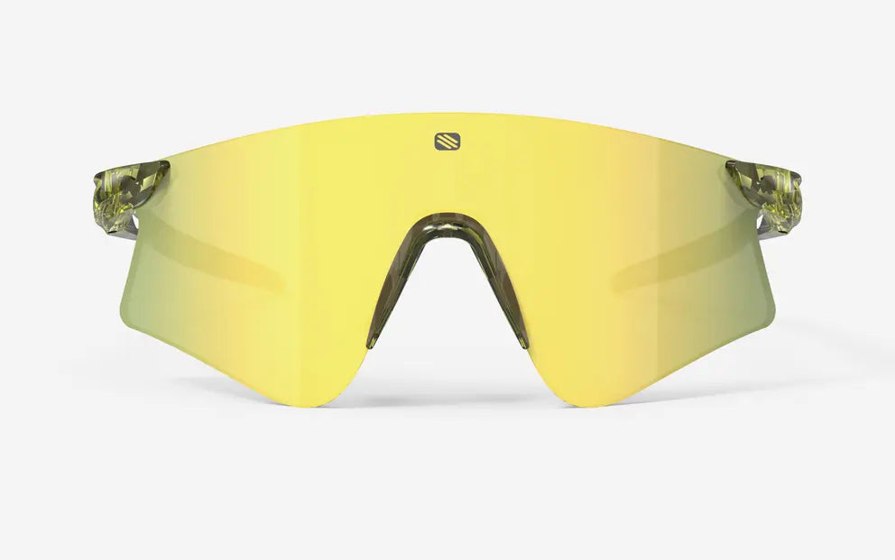 Rudy Project Astral sunglasses in Apple with yellow mirror