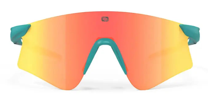Rudy Project Astral sunglasses in Emerald with orange lenses