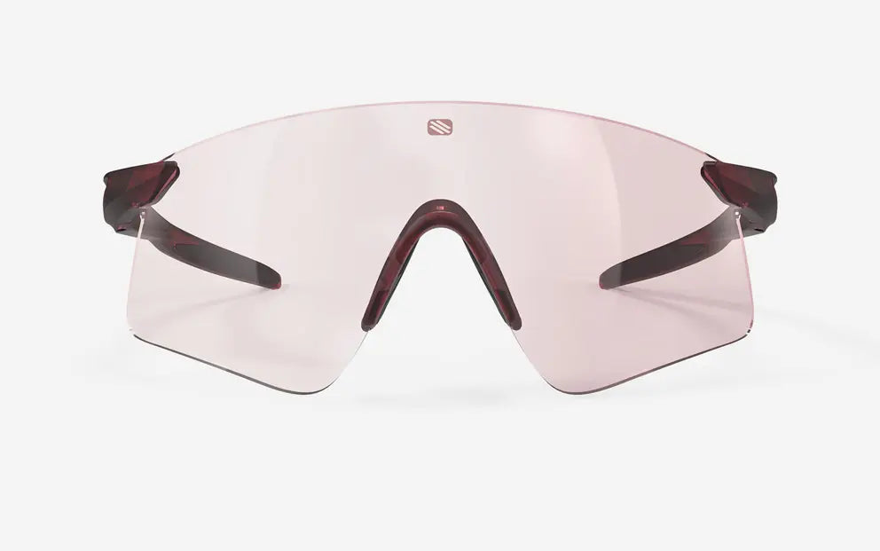 Rudy Project Astral Sphere sunglasses in cherry red with light changing lenses