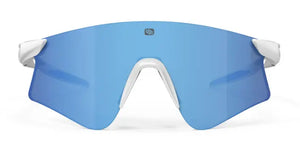White Matte frame/Multilaser Blue lenses