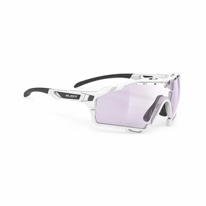 White Gloss frame/ImpactX2 Clear to Laser Purple (light changing golf/pickleball)